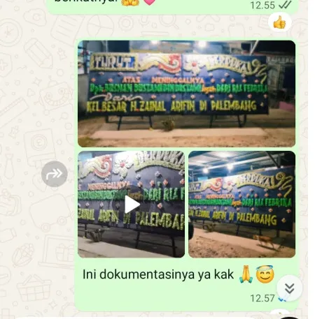 Pengiriman Papan Bunga Duka Tulas Karangdowo