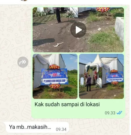Pengiriman Karangan Bunga Tulas Karangdowo
