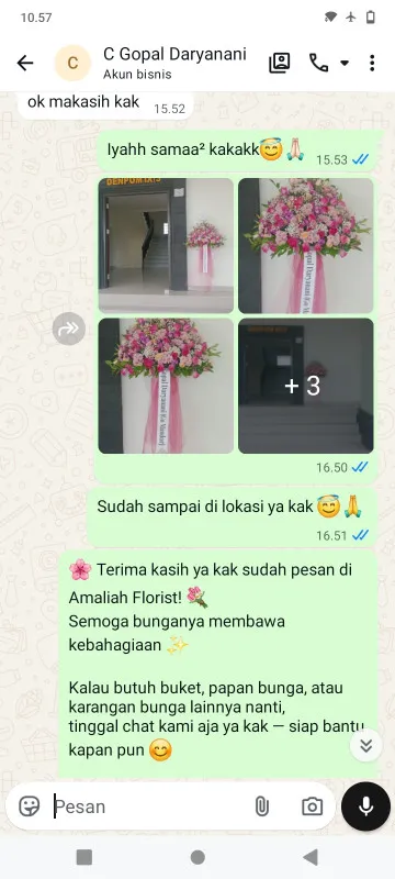 Pengiriman Karangan Bunga Tulas Karangdowo