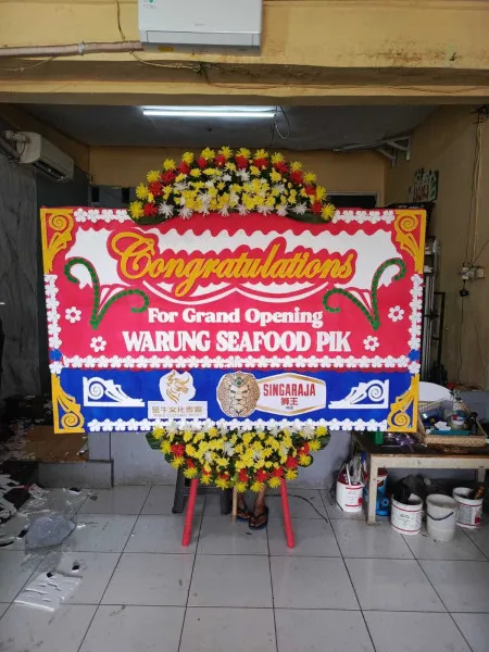 Papan Bunga Ucapan Selamat Tulas Karangdowo