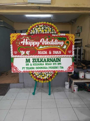 Papan Bunga di Tulas Karangdowo