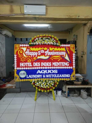 Papan Bunga di Tulas Karangdowo