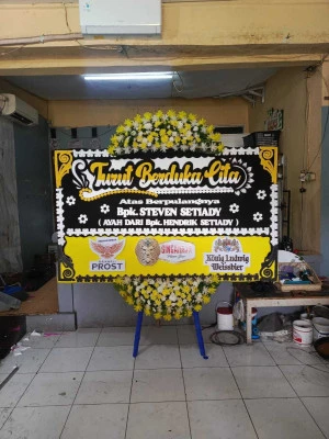 Papan Bunga di Tulas Karangdowo
