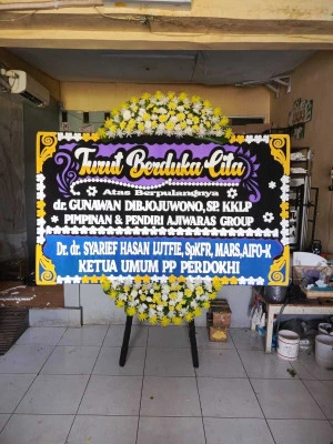 Papan Bunga di Tulas Karangdowo